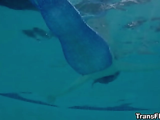 shemale seang loves teasing the camera and fucking big dick