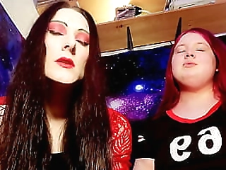 making you suck our tranny cocks pov