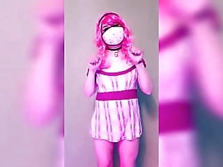 sexy latina shemale adriana pissing at the warehouse