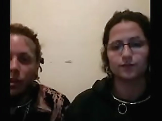 inked ts babe doggystyled by lez shemale