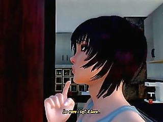 3d shemale stepsister fucks sissy stepbrother in ass - 3d cartoon futa on male