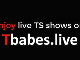 very fuckable tranny showing on camera her nice cock and gets it on