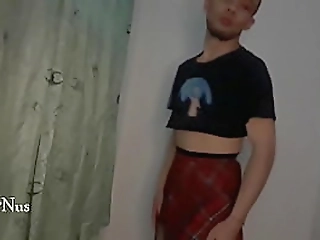 young tranny gets her asshole fucked hardcore outdoors