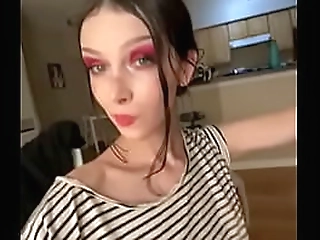 big cock shemale gets ass blasted by strap on