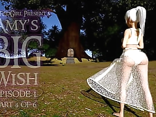 amy'_s big wish - the buck - futanari cam girl self suck - fuck, self facial