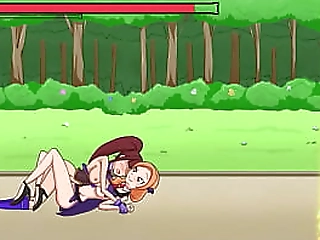 shemale ninja having sex with pretty girls in a hot hentai game video