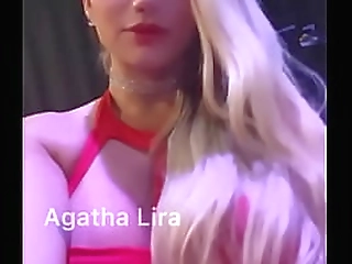 lingerie wearing ladyboy wanking off