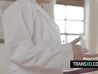 latina shemale slut fuck girl after she sucks her off