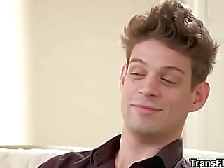 latina shemale carla novaes arousing an eager cock