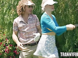 trans hottie fucks a stud s tight virgin asshole making him scream in pain