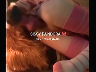 crossdresser wanking off on webcam