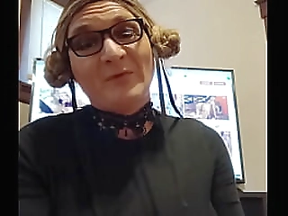 hot crossdresser fetish masturbation at home