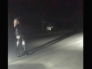 working on the streets like a real whore