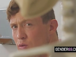 shemale nurse lena moon barebacked by a patient