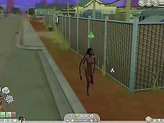 sims 4 futa naked in public &_ fun in the desert