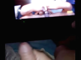 honey foxxx cums on mirror