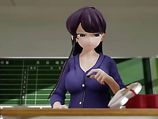 komi-san breast and cock expansion