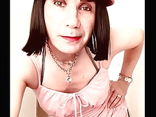 horny latina shemale with a rock-hard, wet pussy