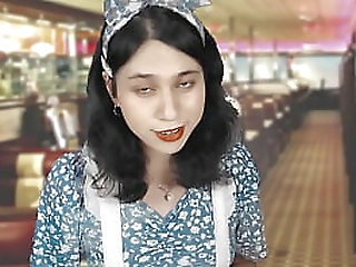 horny blonde shemale has a surprise