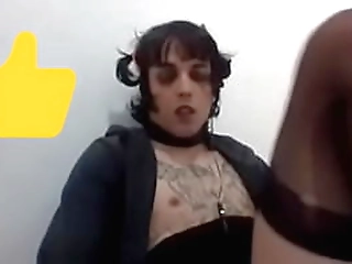 sexy brazilian goth shemale