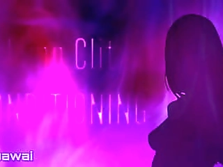 beautiful shemale stroking dick on webcam