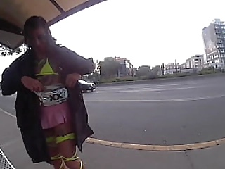 shemale beauty pounding her fuckfriend's butthole